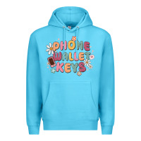 Ocean Blue phone wallet keys Premium Hoodie - MaliasSmallBusiness