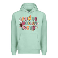Seafoam phone wallet keys Premium Hoodie - MaliasSmallBusiness