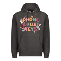 Smoke phone wallet keys Premium Hoodie - MaliasSmallBusiness