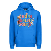 True Royal phone wallet keys Premium Hoodie - MaliasSmallBusiness