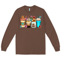 Chestnut flowers with coffee Long Sleeve Tee - Zillion Design Studio
