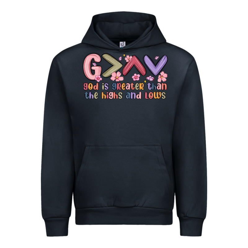 God Is Greater Than The Highs And Lows Urban Hoodie by MaliasSmallBusiness | Teevron