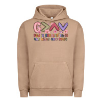 Pigment Burro god is greater than the highs and lows Urban Hoodie - MaliasSmallBusiness