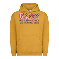 Pigment Peanut Butter god is greater than the highs and lows Urban Hoodie - MaliasSmallBusiness