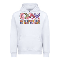 White god is greater than the highs and lows Urban Hoodie - MaliasSmallBusiness