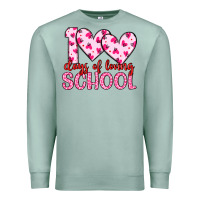 Seafoam 100 days of loving school Premium Sweatshirt - Artiststas
