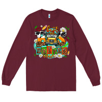 Burgundy best bus driver ever Long Sleeve Tee - AdoDesignShop