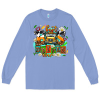 Colony Blue best bus driver ever Long Sleeve Tee - AdoDesignShop