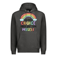 Charcoal Heather gay pride Premium Hoodie - MaliasSmallBusiness
