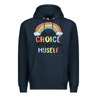 Navy gay pride Premium Hoodie - MaliasSmallBusiness
