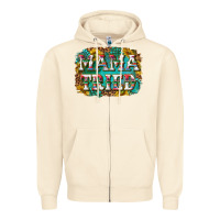 Sandshell western mama tried with sunflowers and gemstone Zipper Hoodie - texasbilliewilder