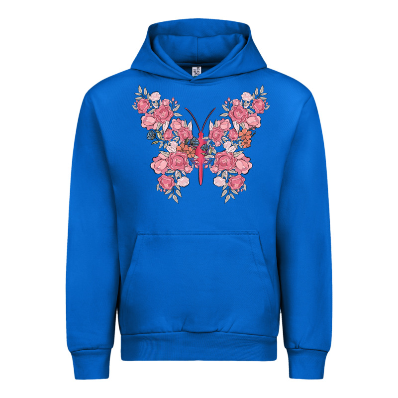 Floral Butterfly Urban Hoodie by MaliasSmallBusiness | Teevron