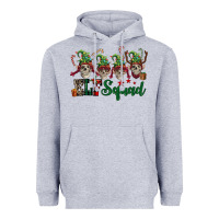 Heather Grey Elf squad skulls Heavyweight Hoodie - FaDigitalArtStudio