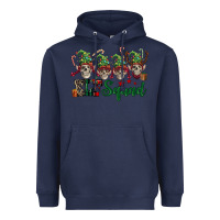 Navy Elf squad skulls Heavyweight Hoodie - FaDigitalArtStudio