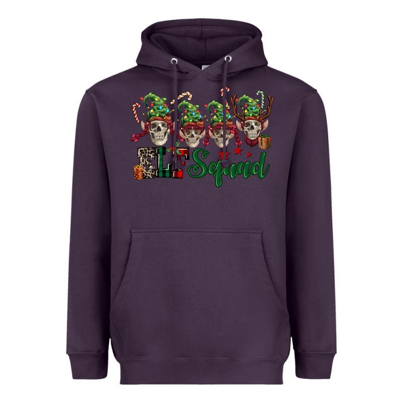 Elf Squad Skulls Heavyweight Hoodie by FaDigitalArtStudio | Teevron