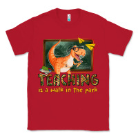 Red teaching is a walk in the park Classic Tee - texasbilliewilder