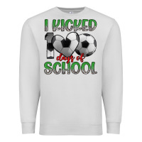 Dove Grey i kicked 100 days of school Premium Sweatshirt - Artiststas
