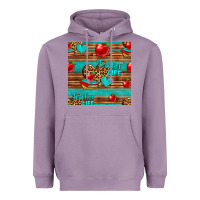 Lavender teacher life seamless pattern Heavyweight Hoodie - HRA Design Shop