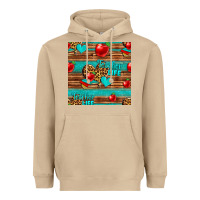 Mushroom teacher life seamless pattern Heavyweight Hoodie - HRA Design Shop