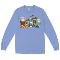 Colony Blue german shepherd dog coffee cups Long Sleeve Tee - texasbilliewilder