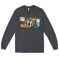 Smoke german shepherd dog coffee cups Long Sleeve Tee - texasbilliewilder