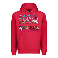 Cardinal valentines day cna certified nursing assistant Premium Hoodie - AdoDesignShop
