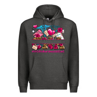 Charcoal Heather valentines day cna certified nursing assistant Premium Hoodie - AdoDesignShop