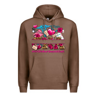 Chestnut valentines day cna certified nursing assistant Premium Hoodie - AdoDesignShop