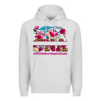 Dove Grey valentines day cna certified nursing assistant Premium Hoodie - AdoDesignShop