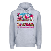 Heather Grey valentines day cna certified nursing assistant Premium Hoodie - AdoDesignShop