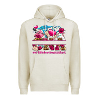 Oatmeal Heather valentines day cna certified nursing assistant Premium Hoodie - AdoDesignShop