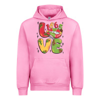 Fuchsia Pink love juneteenth lips Urban Hoodie - MaliasSmallBusiness
