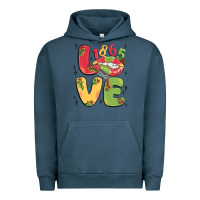 Pigment Midnight Navy love juneteenth lips Urban Hoodie - MaliasSmallBusiness