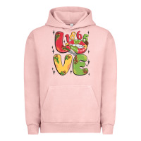 Pigment Salmon love juneteenth lips Urban Hoodie - MaliasSmallBusiness