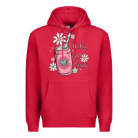Cardinal lucky girl drink Premium Hoodie - MaliasSmallBusiness