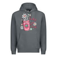 Rock lucky girl drink Premium Hoodie - MaliasSmallBusiness