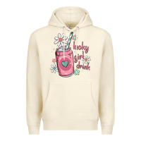 Sandshell lucky girl drink Premium Hoodie - MaliasSmallBusiness
