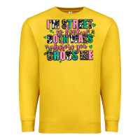 Lemon floral i am street so look both ways before you cr Premium Sweatshirt - AdoDesignShop