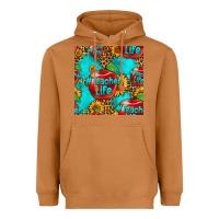 Teacher Apple Seamless Pattern Heavyweight Hoodie | Teevron