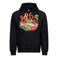 1865 Juneteenth Lips Urban Hoodie | Teevron