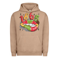 Pigment Burro 1865 juneteenth lips Urban Hoodie - MaliasSmallBusiness