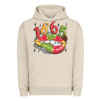 Pigment French Oak 1865 juneteenth lips Urban Hoodie - MaliasSmallBusiness