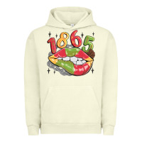 Pigment Pistachio 1865 juneteenth lips Urban Hoodie - MaliasSmallBusiness