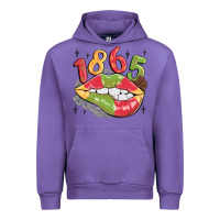 Tulip 1865 juneteenth lips Urban Hoodie - MaliasSmallBusiness