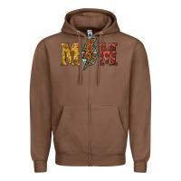 Chestnut western mom Zipper Hoodie - texasbilliewilder