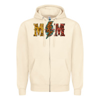 Sandshell western mom Zipper Hoodie - texasbilliewilder