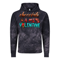 Cloud Black chocolate is my valentine Vintage Hoodie - AdoDesignShop