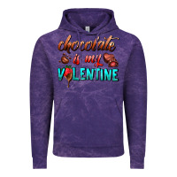Cloud Purple chocolate is my valentine Vintage Hoodie - AdoDesignShop