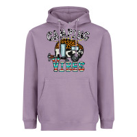 Lavender camping vibes Heavyweight Hoodie - CowhideDigitalArt