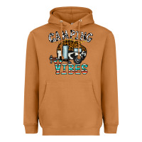 Meerkat camping vibes Heavyweight Hoodie - CowhideDigitalArt